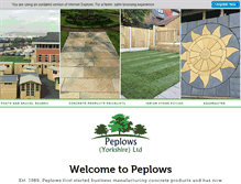 Tablet Screenshot of peplows.com